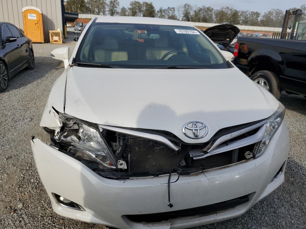 2013 Toyota Venza VIN 4T3BK3BB3DU074291 Copart auction photo, front end damage thumbnail 5
