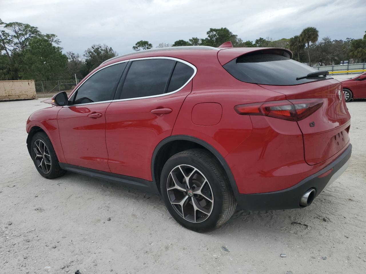 2019 Alfa Romeo Stelvio VIN ZASPAKBN7K7C43581 Copart auction photo, front end / minor dent/scratches damage thumbnail 2