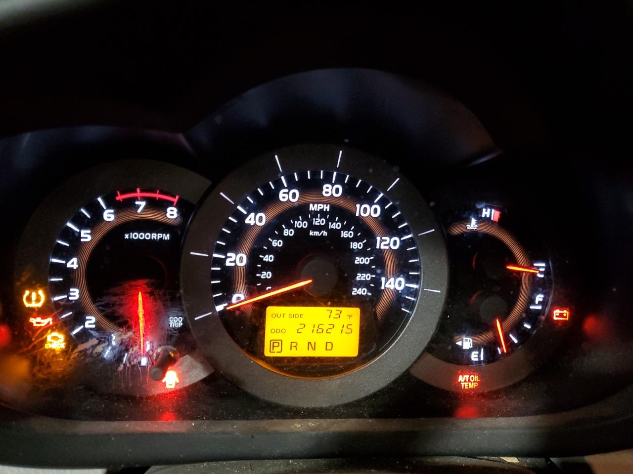 2008 Toyota RAV 4 VIN JTMBK31V886045873 Copart auction photo, front end / minor dent/scratches damage thumbnail 9