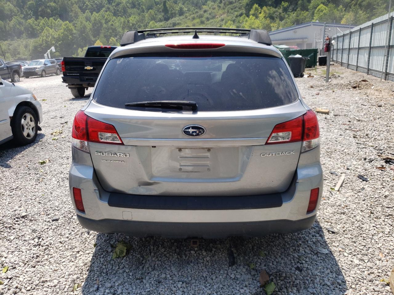 2011 Subaru Outback VIN 4S4BRCLC4B3377708 Copart auction photo, side / rear end damage thumbnail 6
