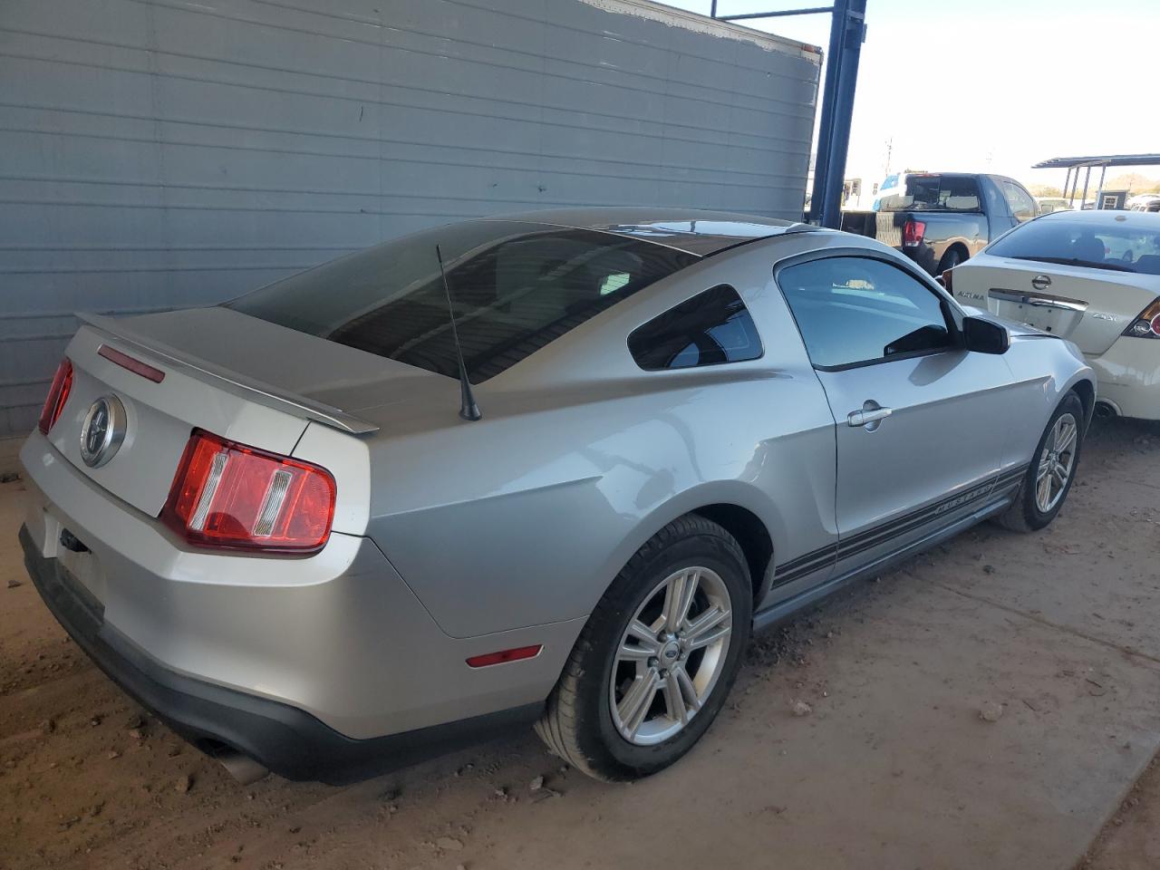2012 Ford Mustang VIN 1ZVBP8AM8C5243774 Copart auction photo, front end damage thumbnail 3