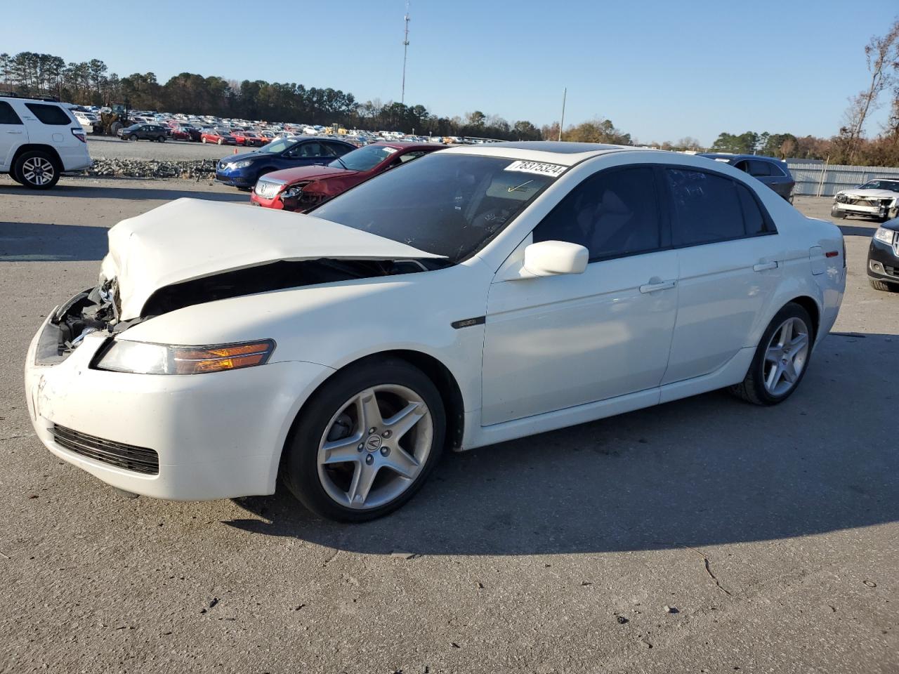 2006 Acura TL VIN 19UUA66276A016338
