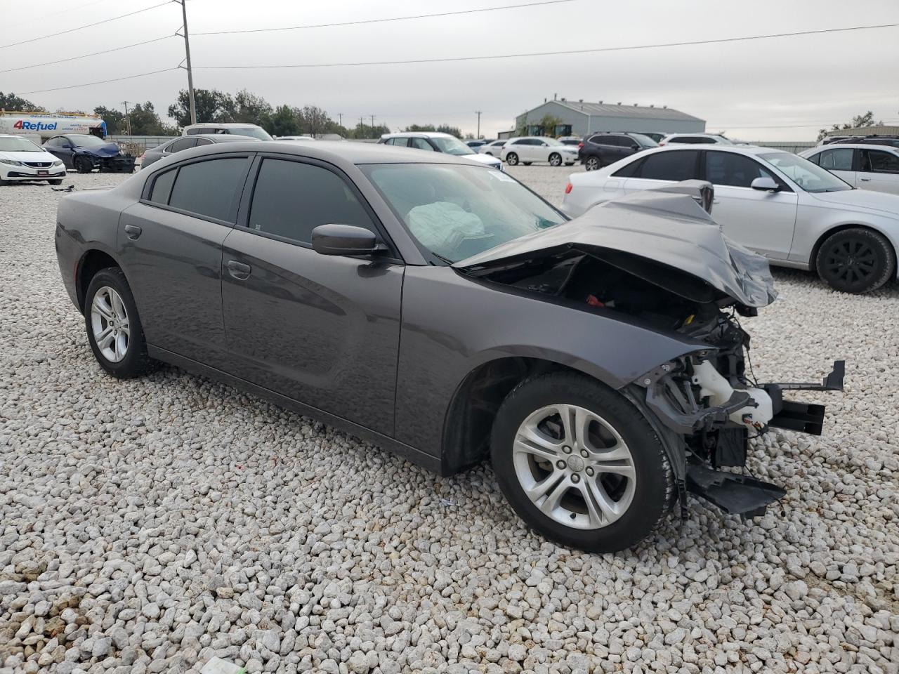 2021 Dodge Charger VIN 2C3CDXBG7MH636702 Copart auction photo, front end damage thumbnail 4