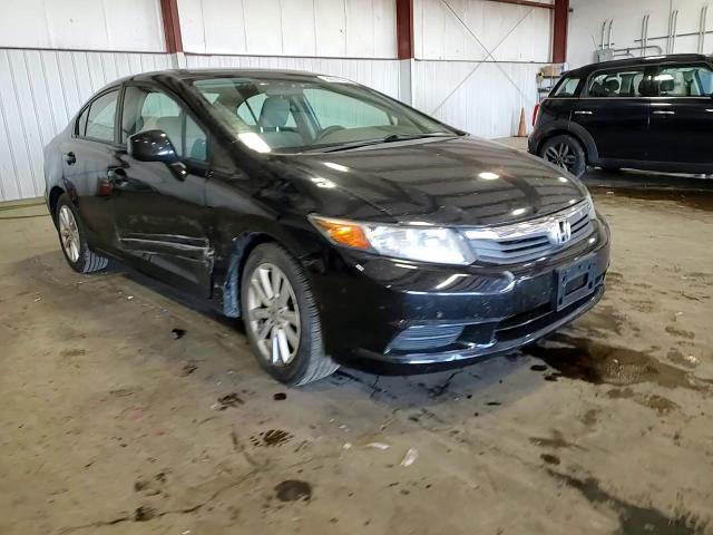 2012 Honda Civic VIN 2HGFB2F80CH540477 Copart auction photo, side damage thumbnail 13