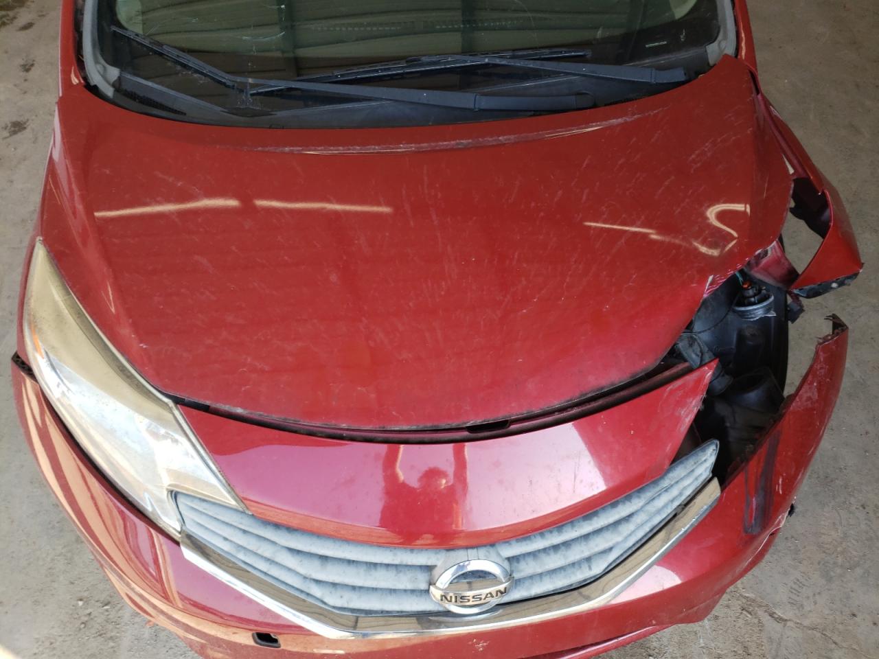 2014 Nissan Versa VIN 3N1CE2CP5EL437458 Copart auction photo, front end damage thumbnail 11