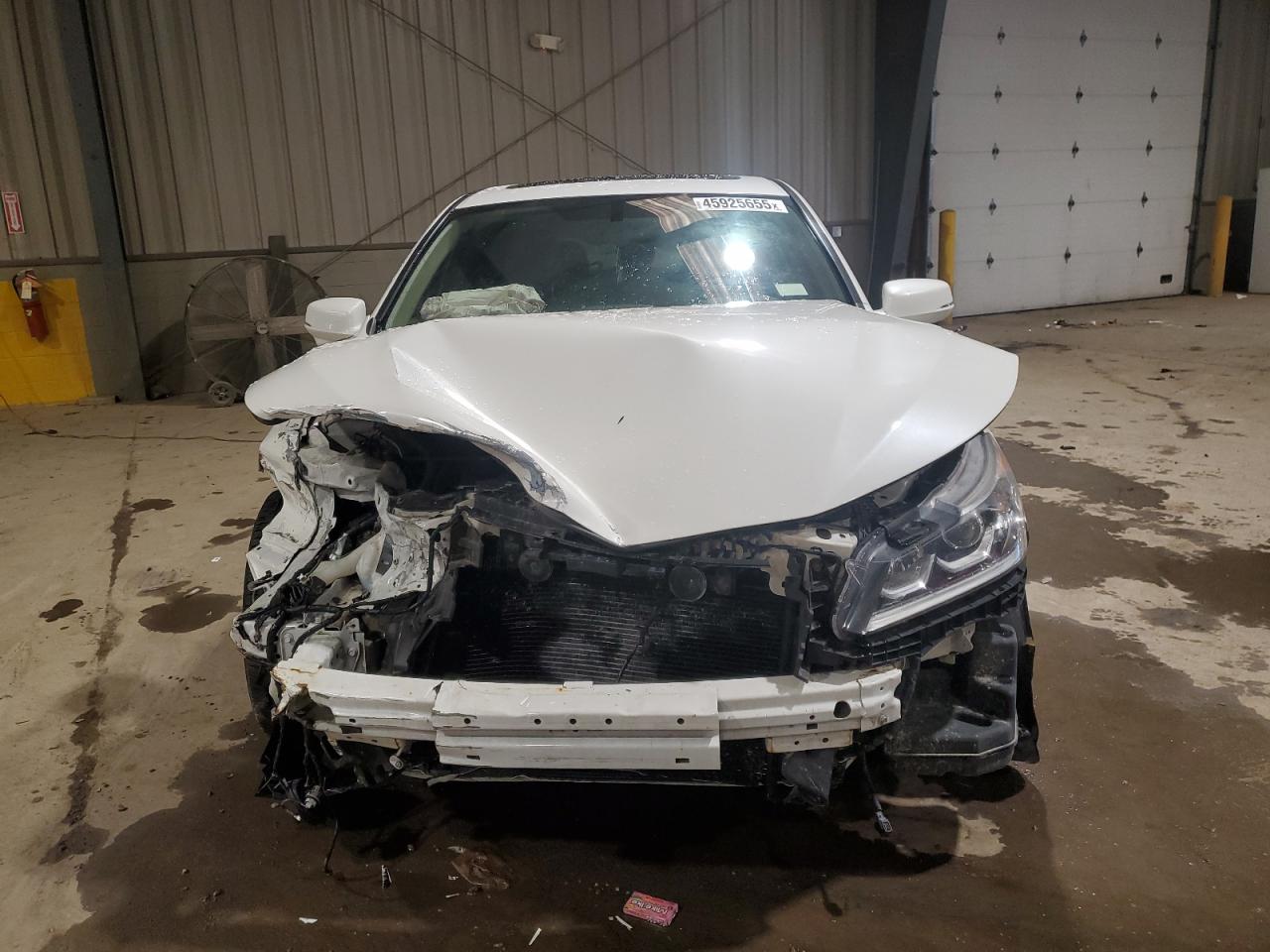 2017 Honda Accord VIN 1HGCR2F8XHA037737 Copart auction photo, front end damage thumbnail 5