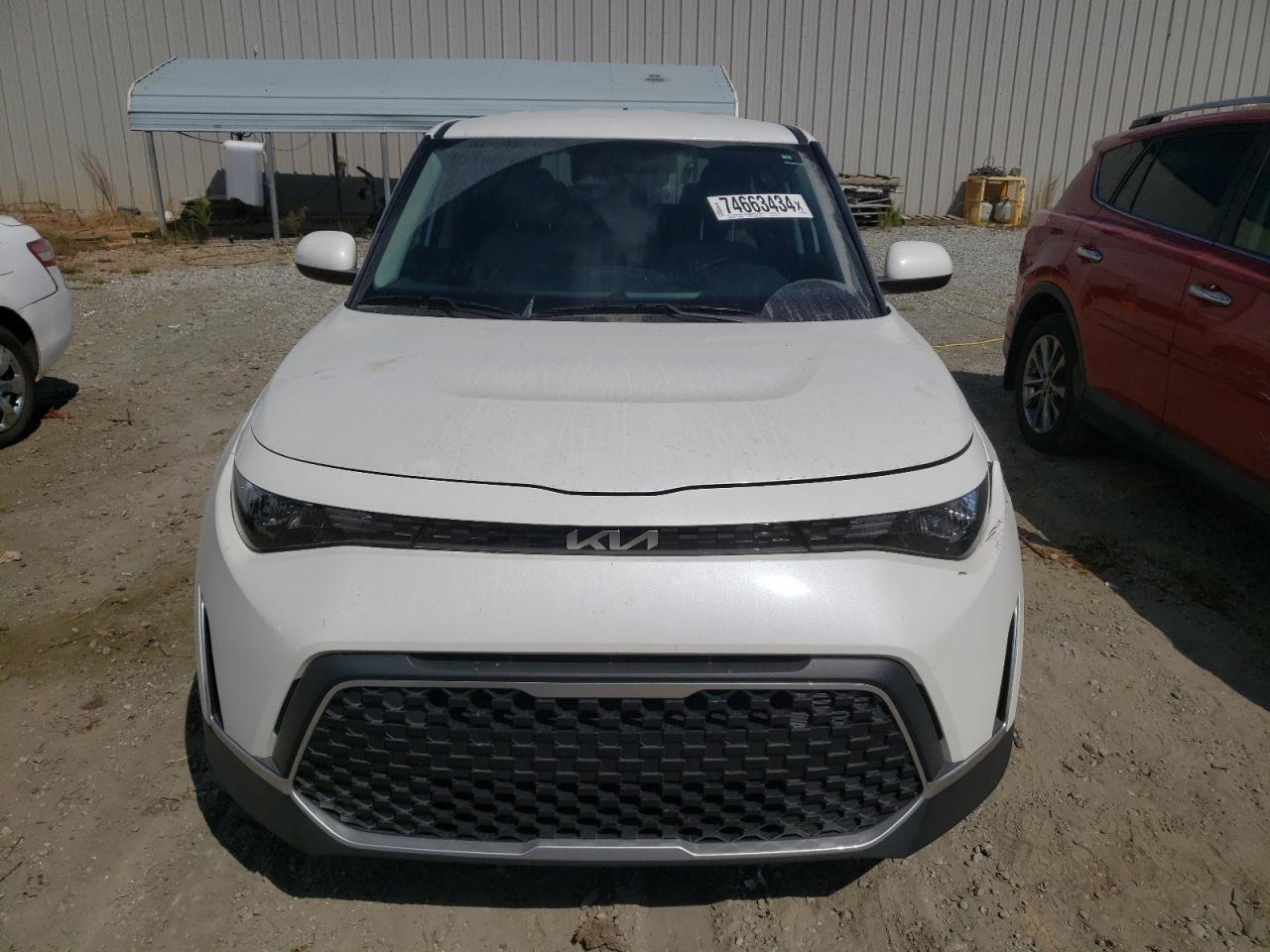 2023 KIA Soul VIN KNDJ23AU5P7872175 Copart auction photo, side / front end damage thumbnail 5