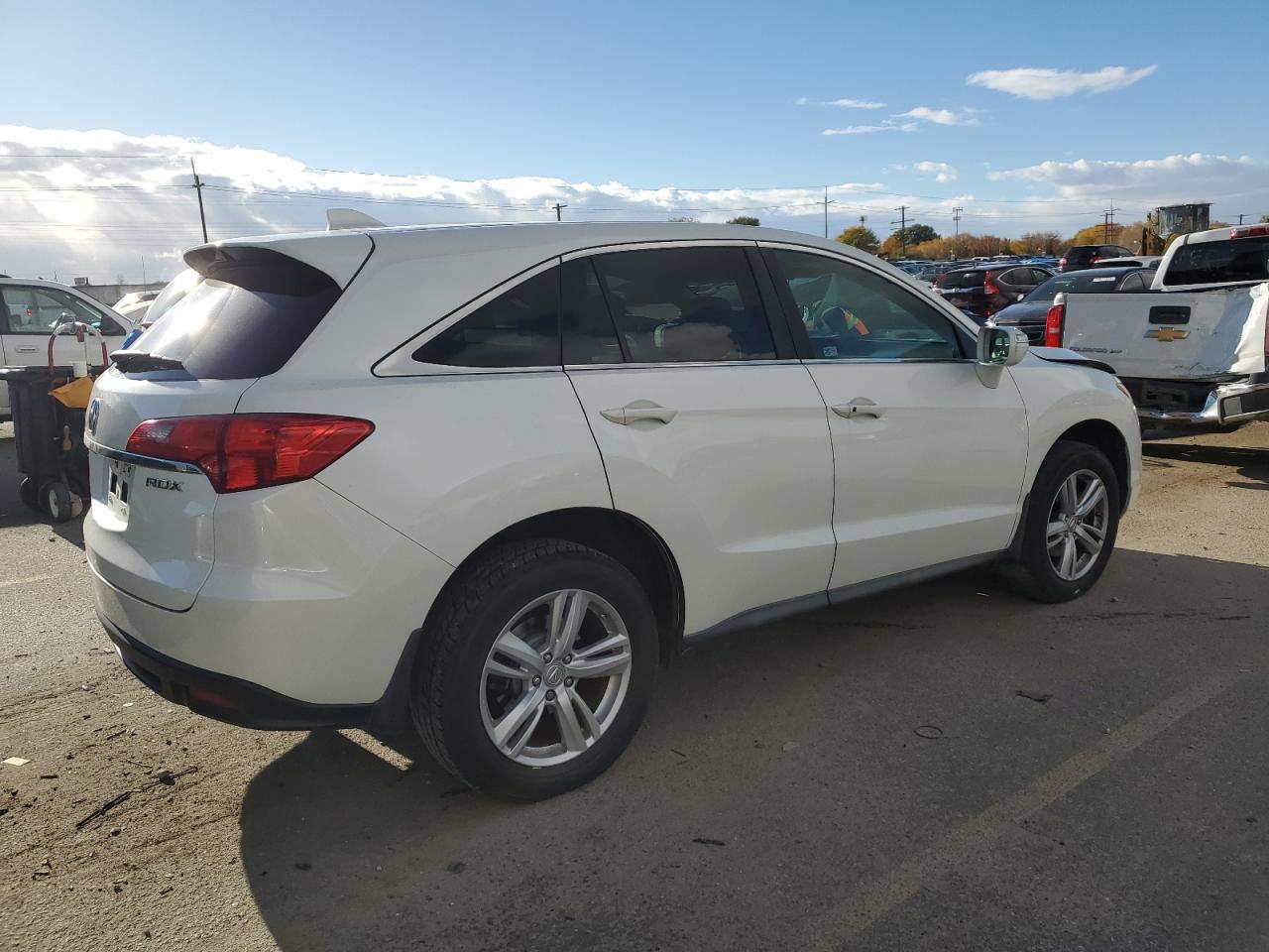 2015 Acura RDX VIN 5J8TB3H32FL000209 Copart auction photo, front end damage thumbnail 3
