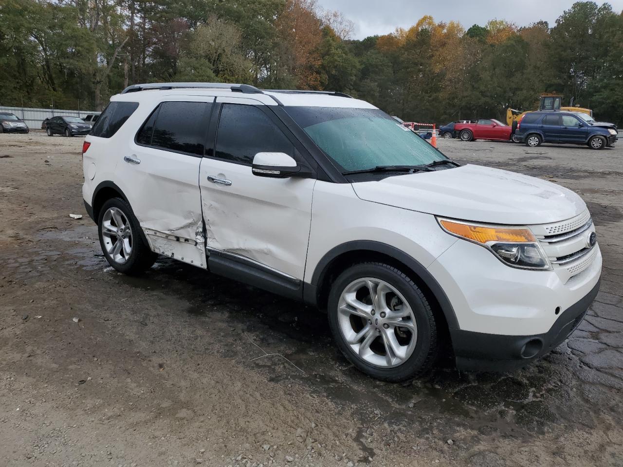 2013 Ford Explorer VIN 1FM5K7F8XDGB11721 Copart auction photo, side damage thumbnail 4