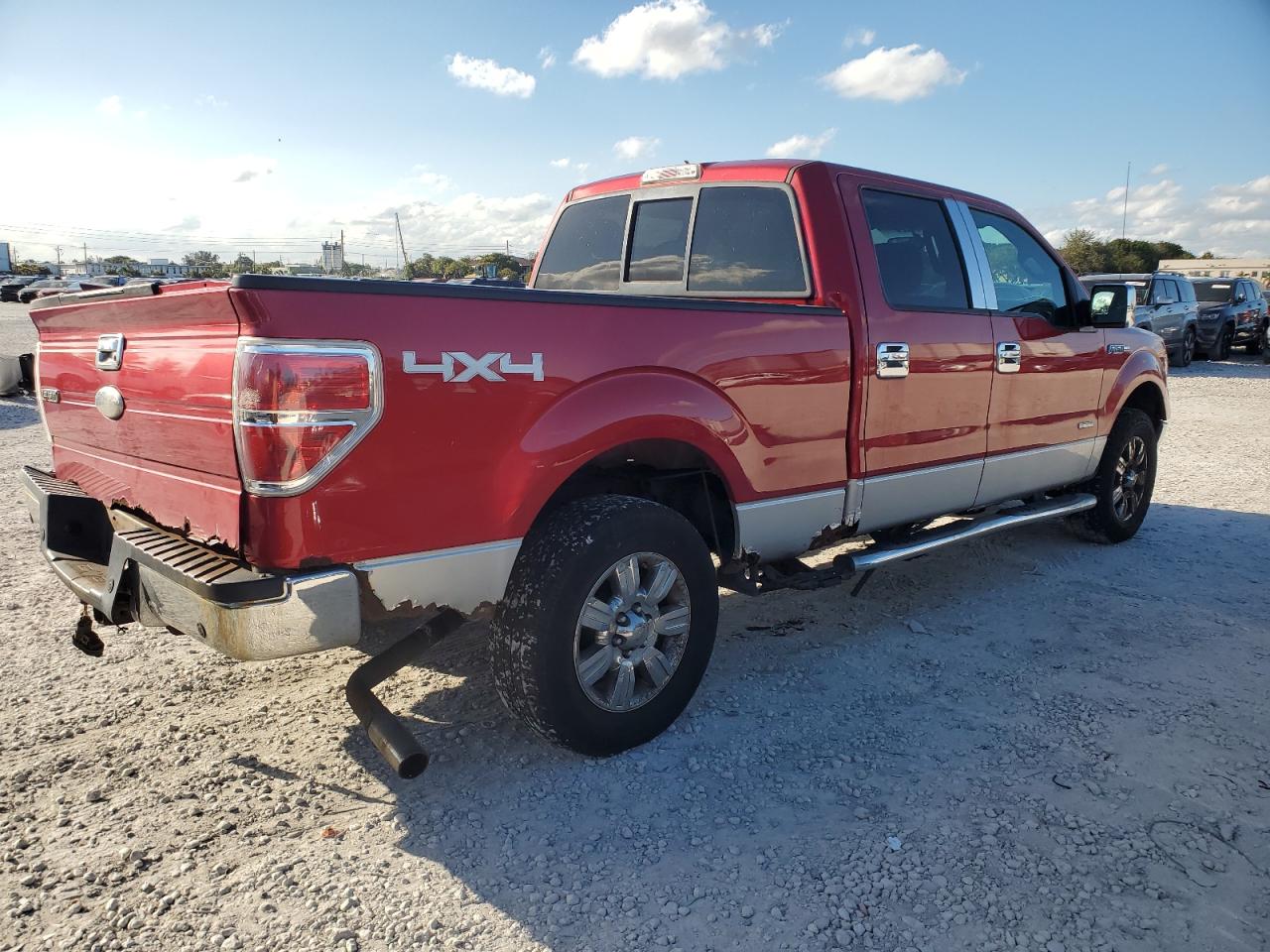 2011 Ford F-150 VIN 1FTFW1ET5BFB10348 Copart auction photo, normal wear damage thumbnail 3
