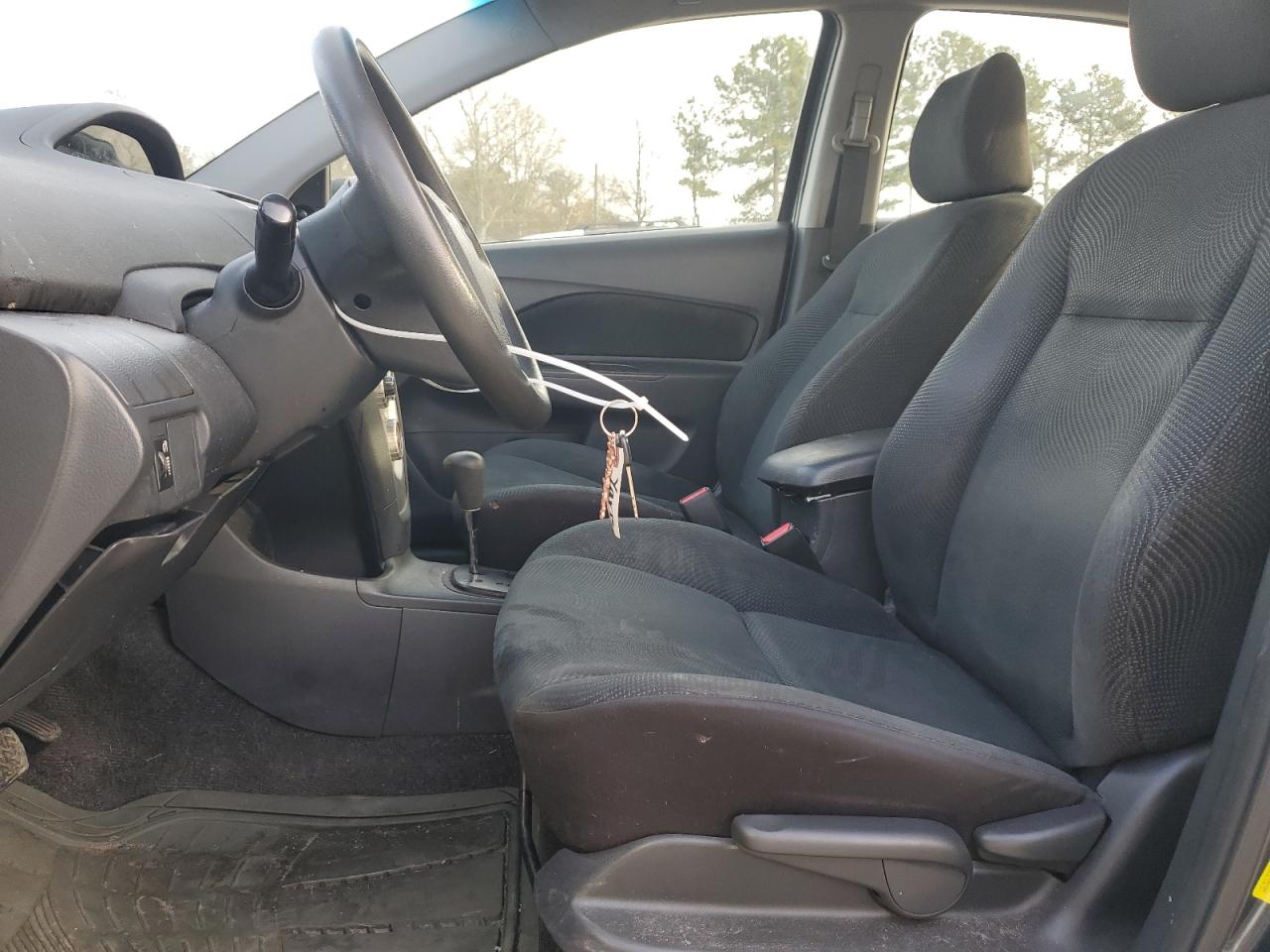2012 Toyota Yaris VIN JTDBT4K37CL031683 Copart auction photo, front end / minor dent/scratches damage thumbnail 7