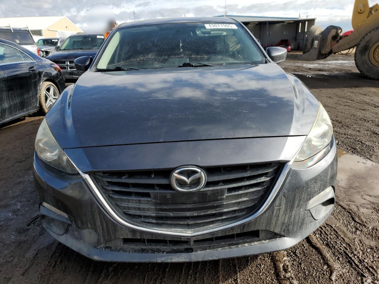2014 Mazda 3 VIN JM1BM1W79E1167403 Copart auction photo, side damage thumbnail 5