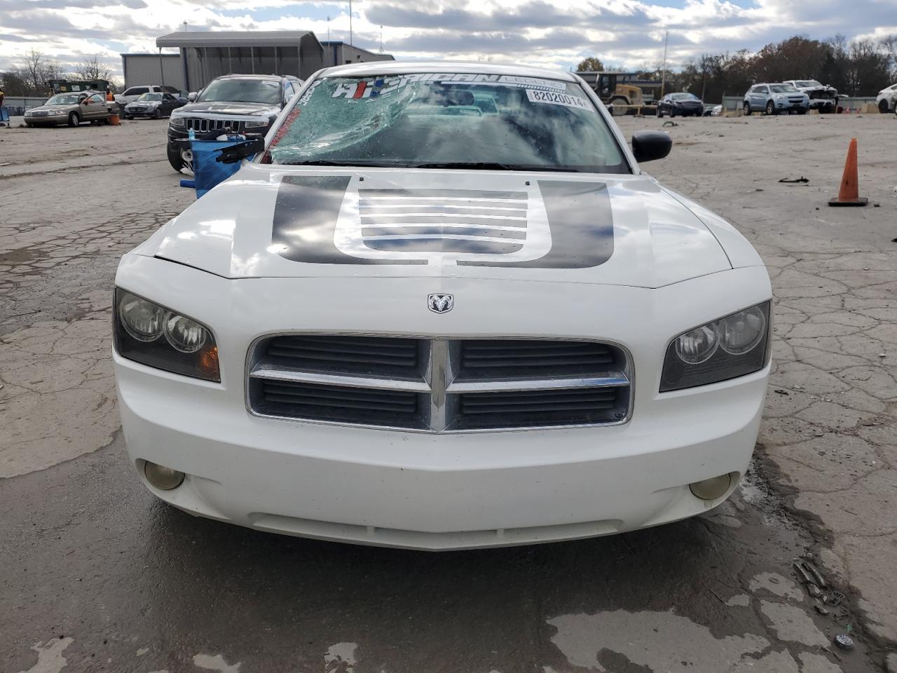 2009 Dodge Charger VIN 2B3KA33V69H576152 Copart auction photo, front end / side damage thumbnail 5