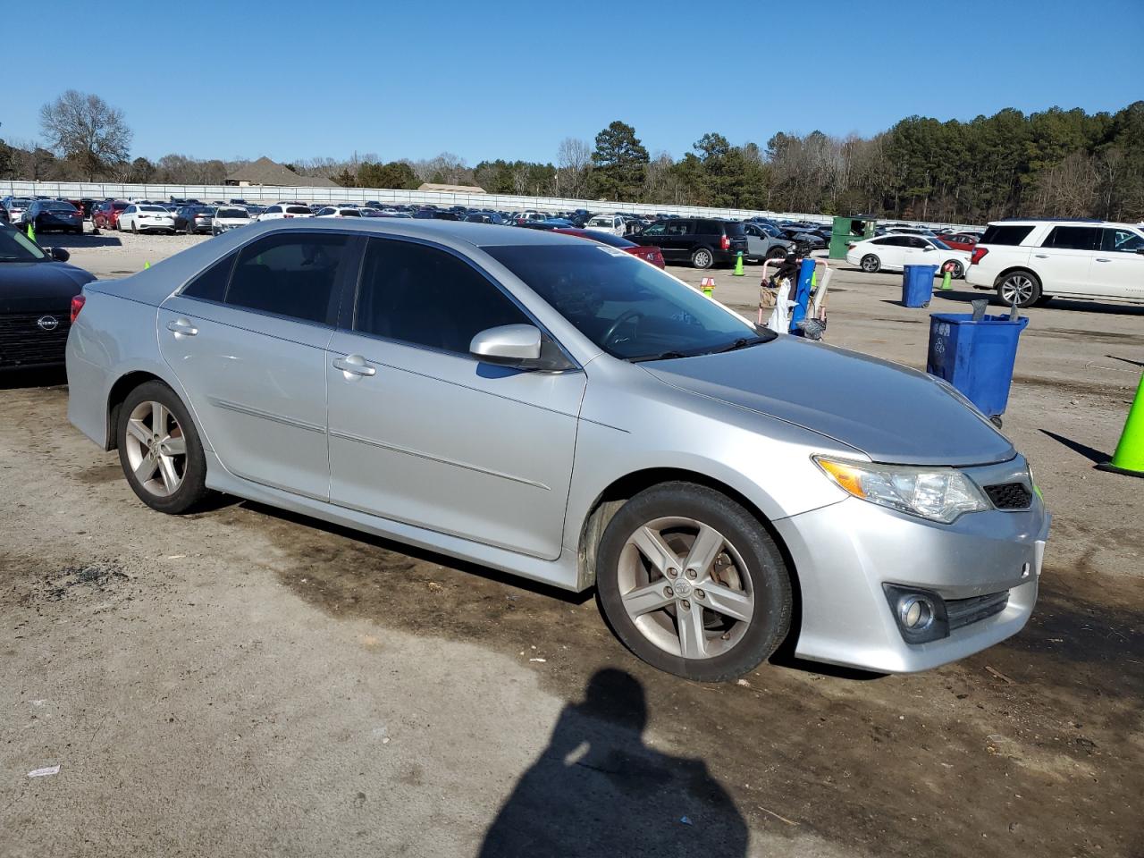 2013 Toyota Camry VIN 4T1BF1FK4DU236747 Copart auction photo, front end damage thumbnail 4