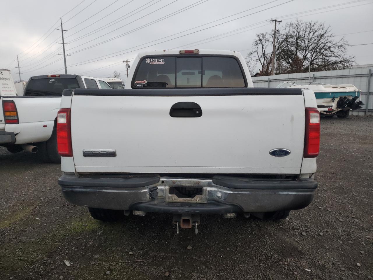 2000 Ford F350 VIN 1FTSW31F3YEE23343 Copart auction photo, all over damage thumbnail 6