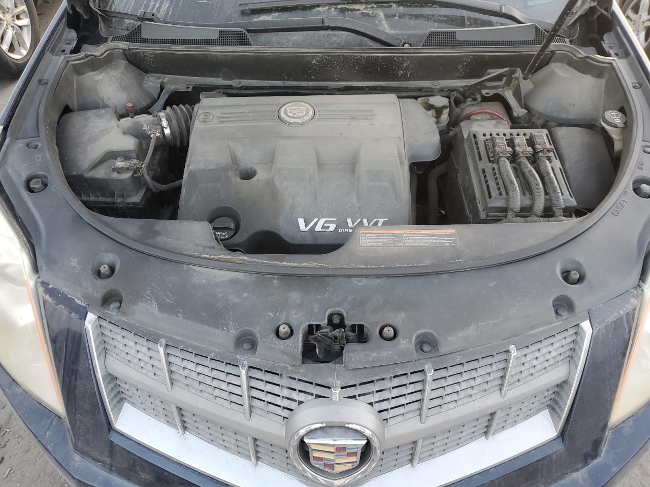 2011 Cadillac SRX VIN 3GYFNDEY2BS645675 Copart auction photo, side / hail damage thumbnail 12