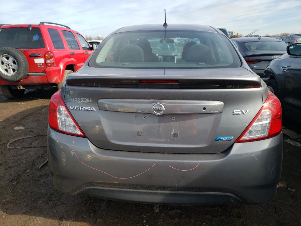 2016 Nissan Versa VIN 3N1CN7AP7GL900204 Copart auction photo, front end / minor dent/scratches damage thumbnail 6