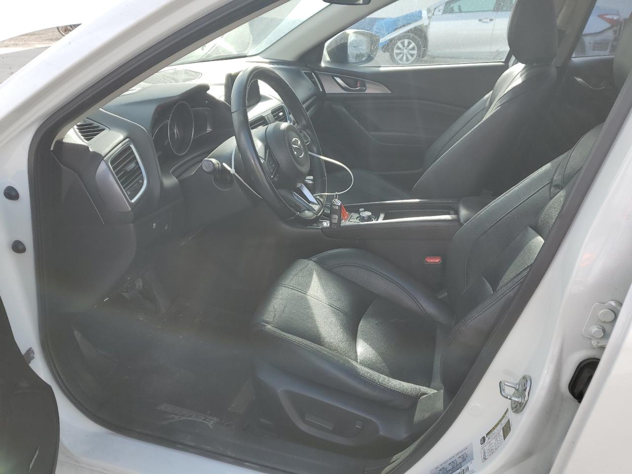 2017 Mazda 3 VIN JM1BN1M35H1121732 Copart auction photo, rear end damage thumbnail 7