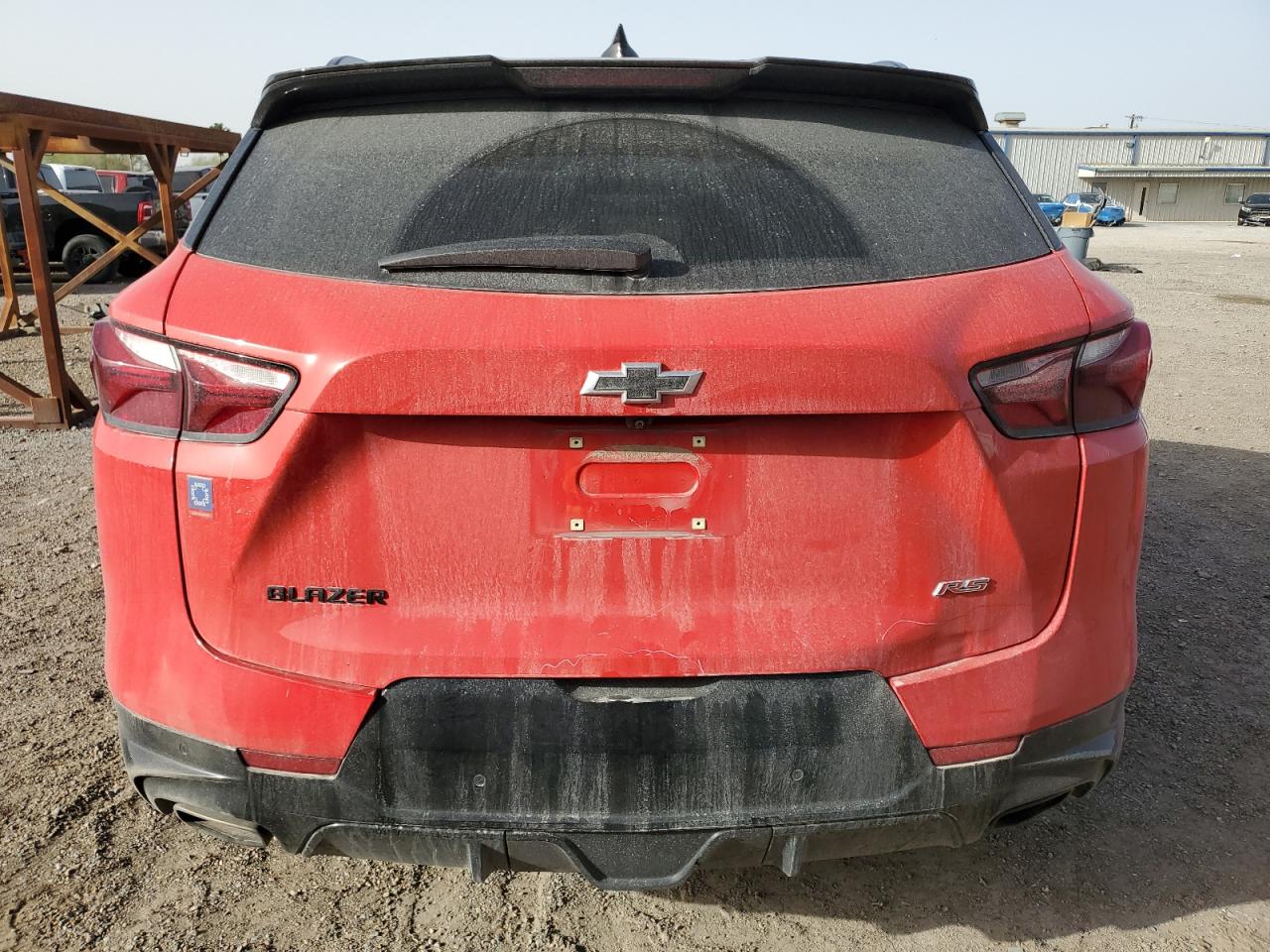 2022 Chevrolet Blazer VIN 3GNKBERS1NS197997 Copart auction photo, side damage thumbnail 6