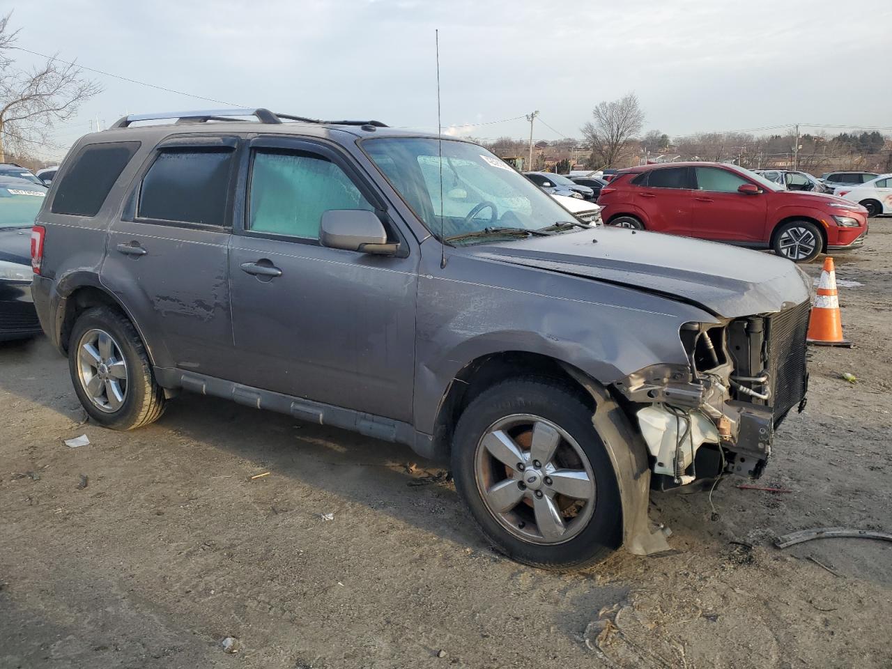 2011 Ford Escape VIN 1FMCU9EG5BKC28431 Copart auction photo, front end damage thumbnail 4
