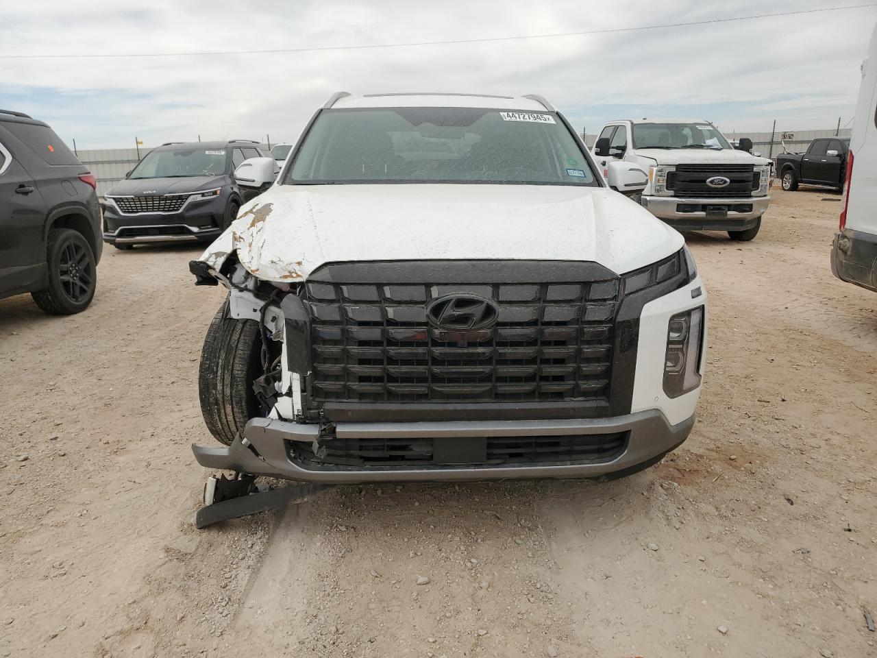 2023 Hyundai Palisade VIN KM8R4DGE9PU631509 Copart auction photo, front end / rear end damage thumbnail 5