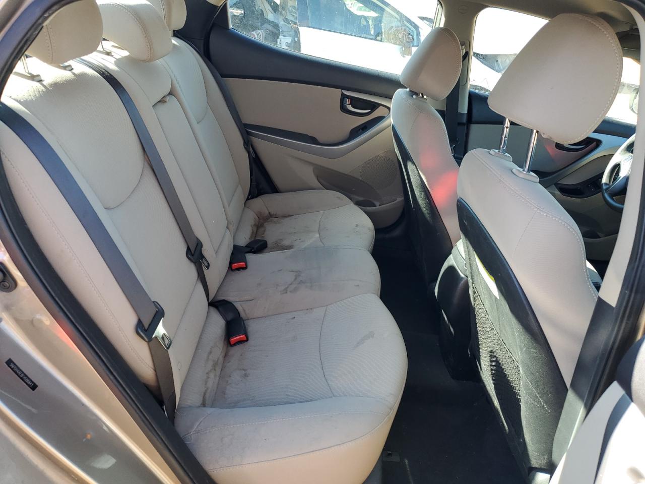 2015 Hyundai Elantra VIN 5NPDH4AE8FH586843 Copart auction photo, front end / side damage thumbnail 10
