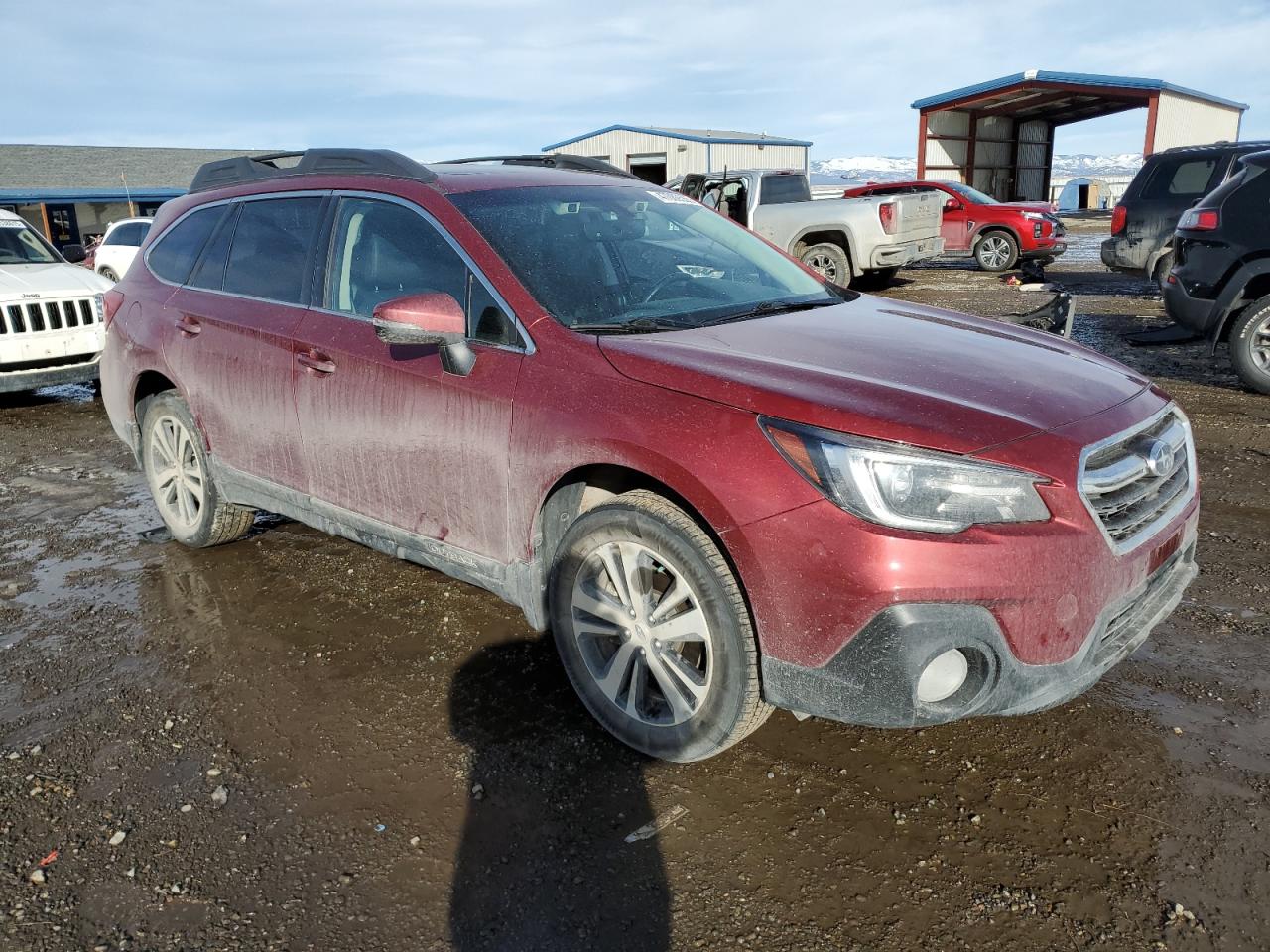 2018 Subaru Outback VIN 4S4BSANC2J3222062 Copart auction photo, mechanical / minor dent/scratches damage thumbnail 4