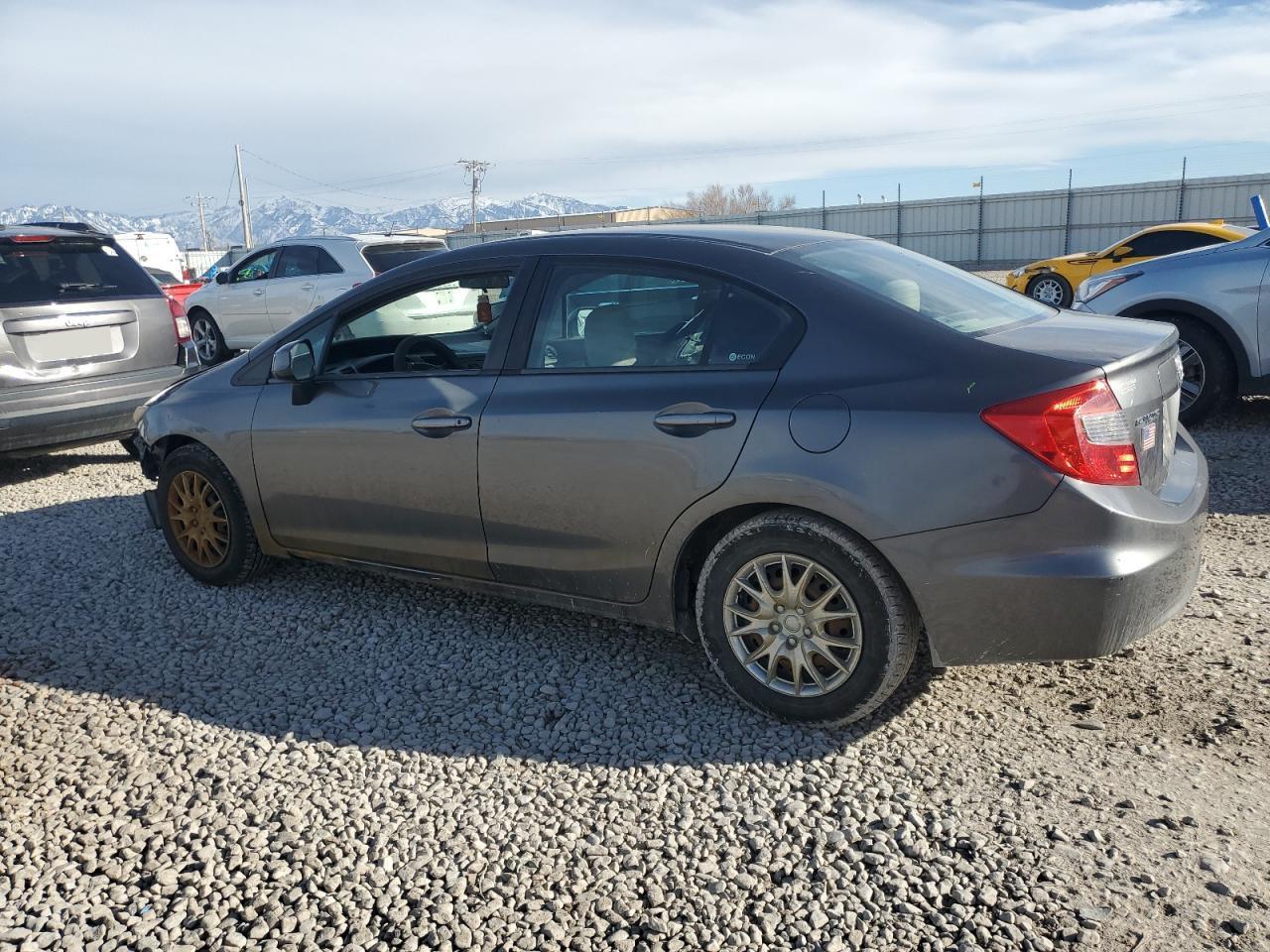 2012 Honda Civic VIN 2HGFB2F59CH544520 Copart auction photo, front end damage thumbnail 2