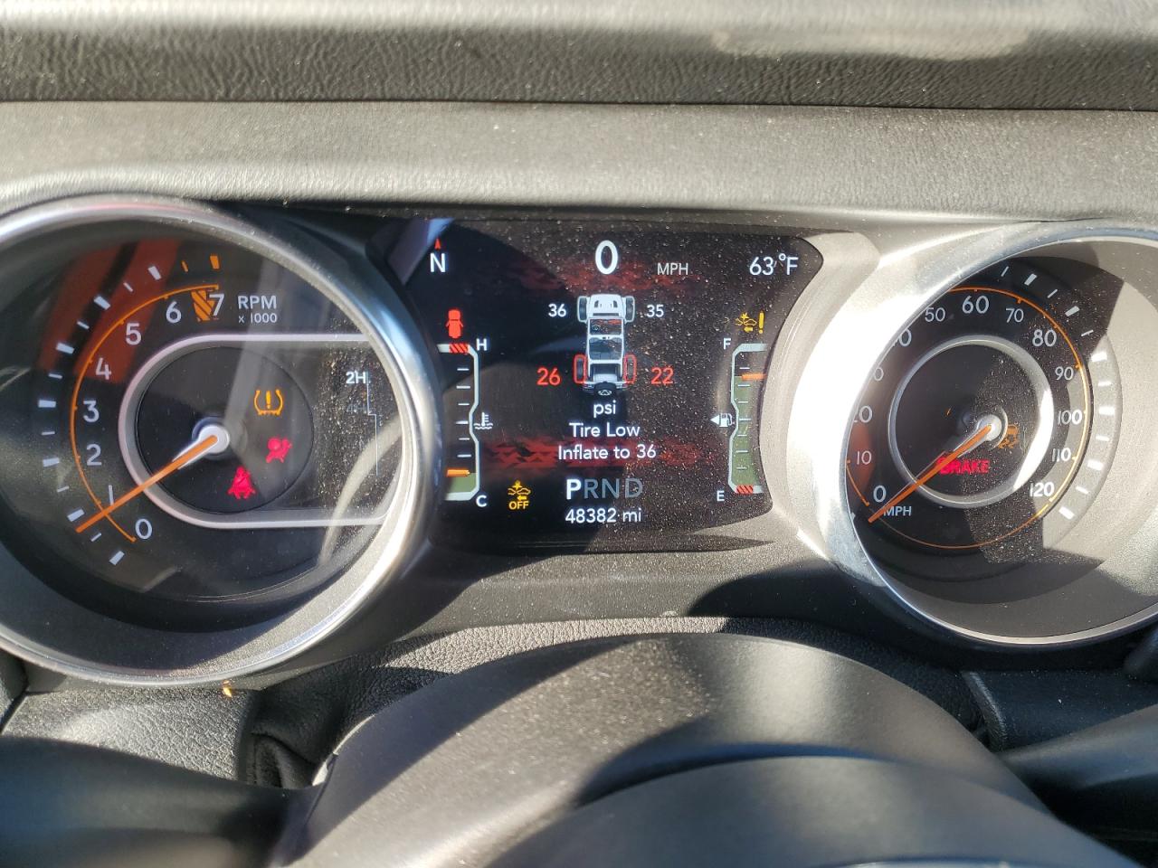 2021 Jeep Wrangler VIN 1C4HJXEG2MW536286 Copart auction photo, all over damage thumbnail 9