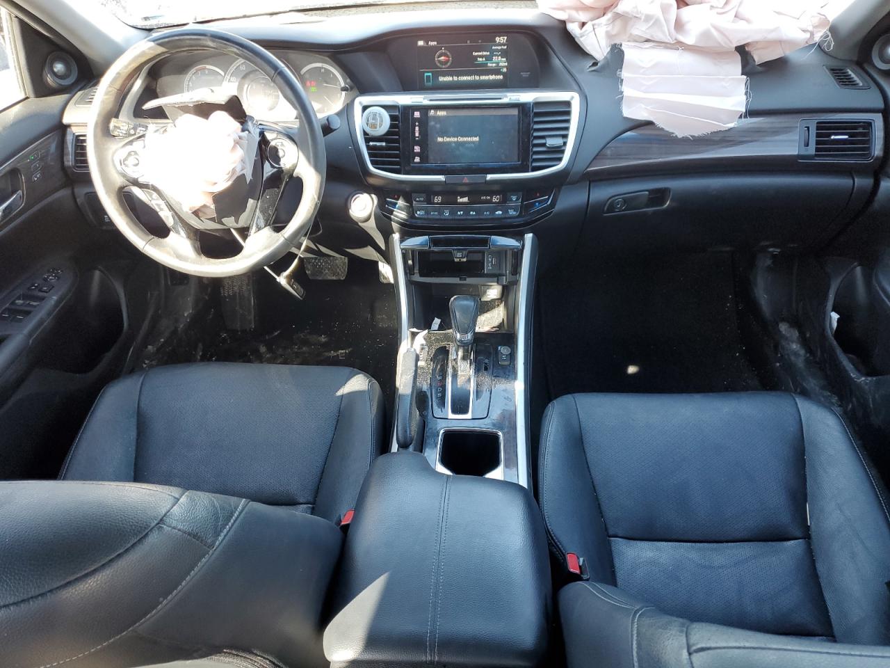 2017 Honda Accord VIN 1HGCR3F85HA027770 Copart auction photo, front end / minor dent/scratches damage thumbnail 8