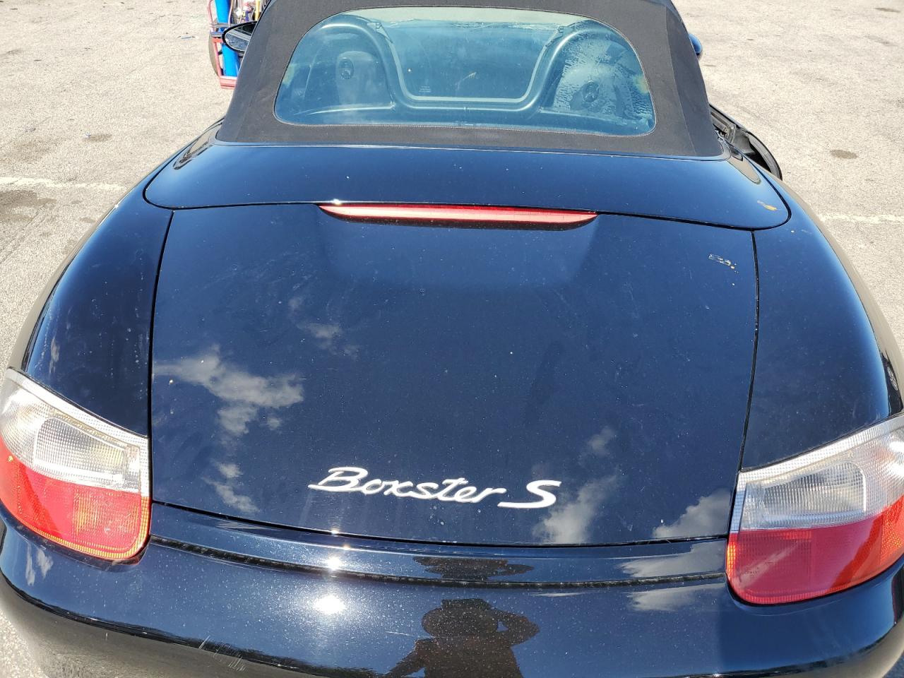 2002 Porsche Boxster VIN WP0CB29822U663271 Copart auction photo, all over damage thumbnail 10