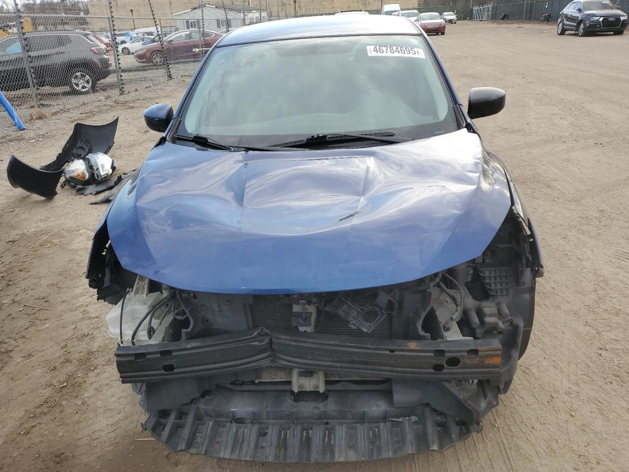 2016 Nissan Sentra VIN 3N1AB7AP7GY232472 Copart auction photo, all over / front end damage thumbnail 5