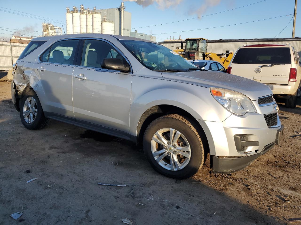 2012 Chevrolet Equinox VIN 2GNALBEK0C6168824 Copart auction photo, side / rear end damage thumbnail 4