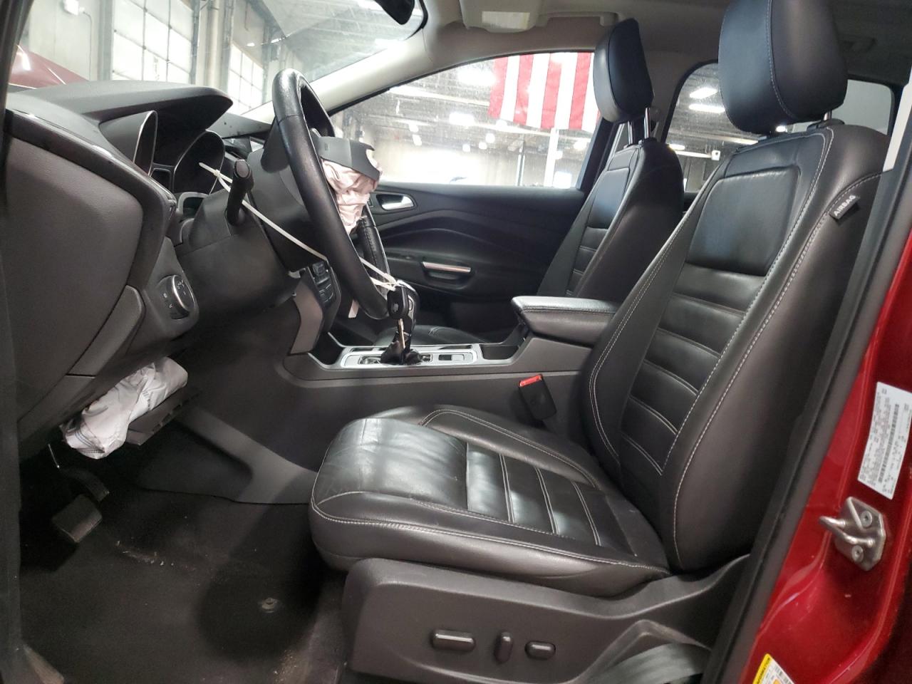 2018 Ford Escape VIN 1FMCU9HD0JUA71976 Copart auction photo, front end / undercarriage damage thumbnail 7