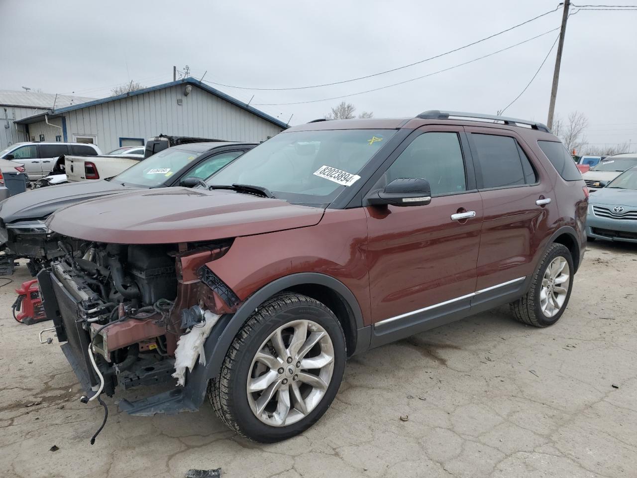 2015 Ford Explorer VIN 1FM5K8D86FGA84755