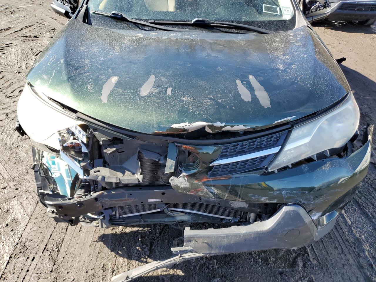 2013 Toyota RAV 4 VIN JTMRFREV3DD038190 Copart auction photo, all over damage thumbnail 12
