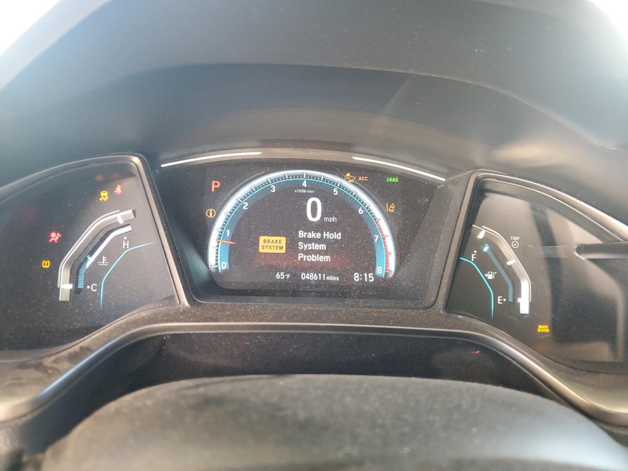 2019 Honda Civic VIN SHHFK7H65KU207010 Copart auction photo, side / rear end damage thumbnail 9