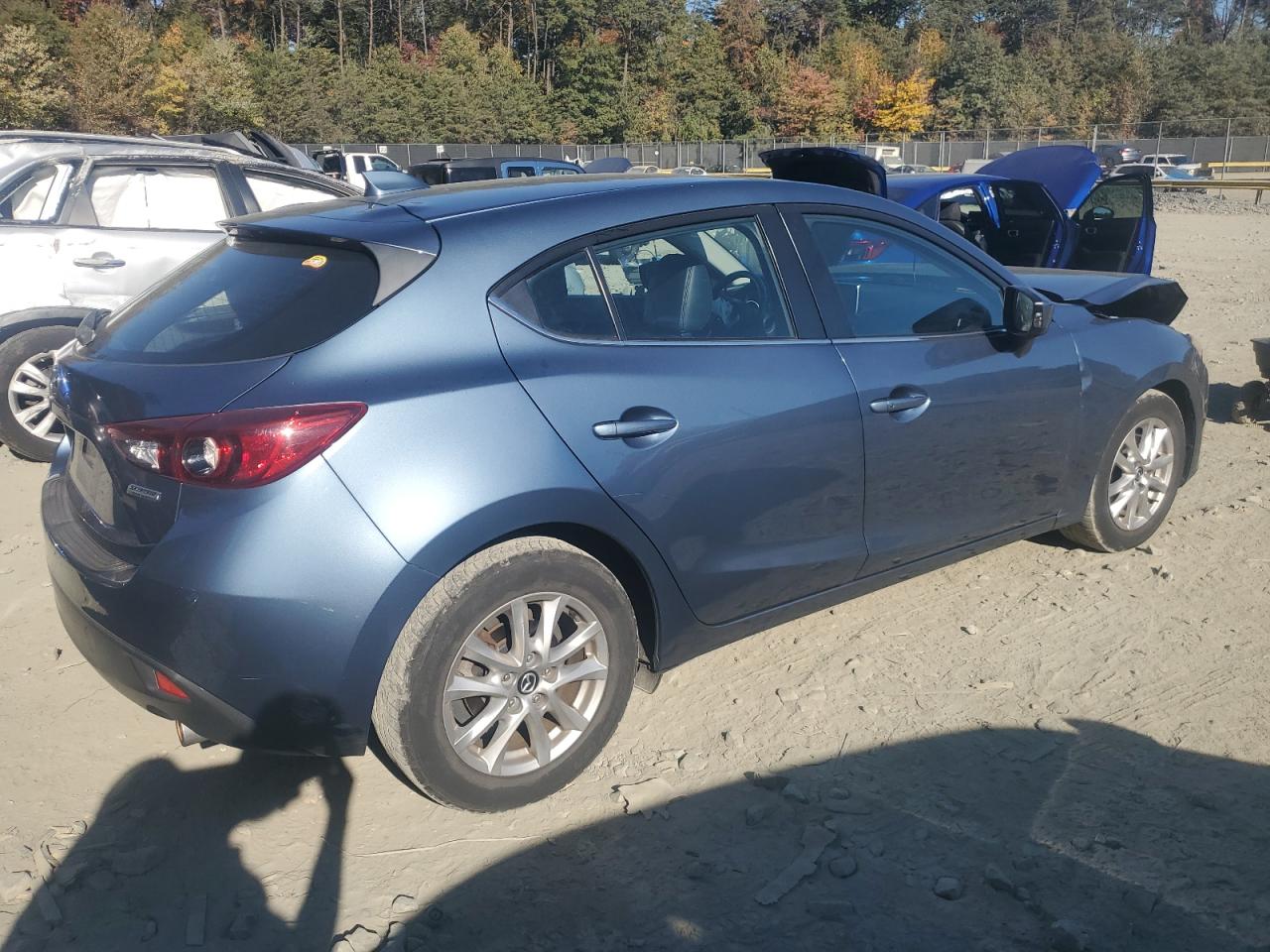 2014 Mazda 3 VIN JM1BM1M74E1184550 Copart auction photo, front end damage thumbnail 3