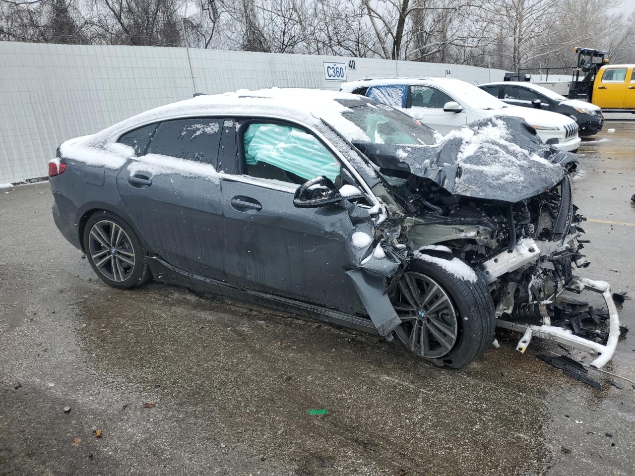 2020 BMW 2er VIN WBA73AK04L7G17051 Copart auction photo, front end damage thumbnail 4