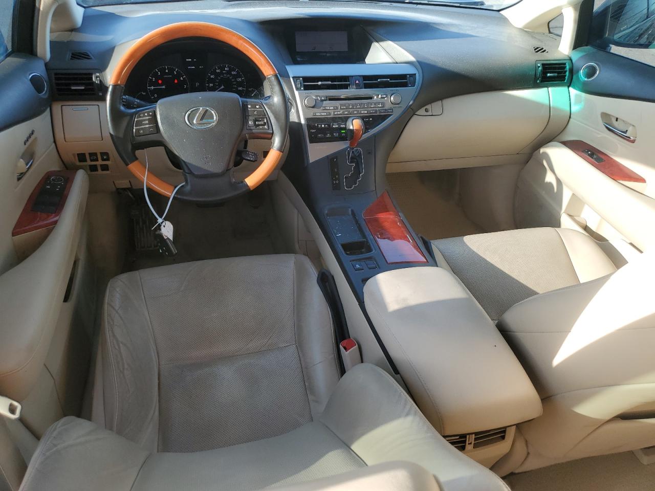 2012 Lexus RX VIN 2T2ZK1BA3CC081563 Copart auction photo, front end damage thumbnail 8