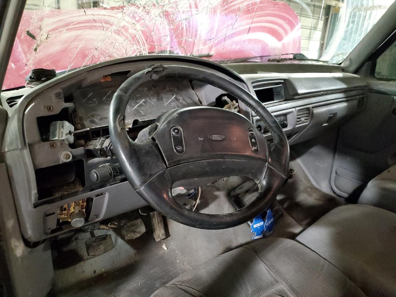 1997 Ford F250 VIN 1FTHX26F4VEB03275 Copart auction photo, all over / mechanical damage thumbnail 8