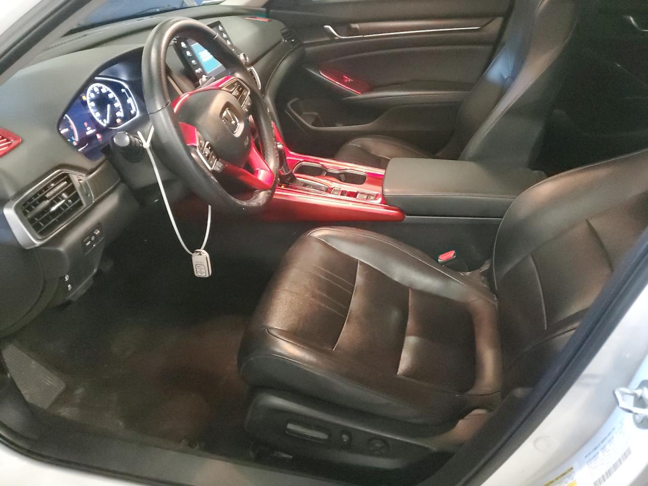 2018 Honda Accord VIN 1HGCV1F5XJA030787 Copart auction photo, side / front end damage thumbnail 7