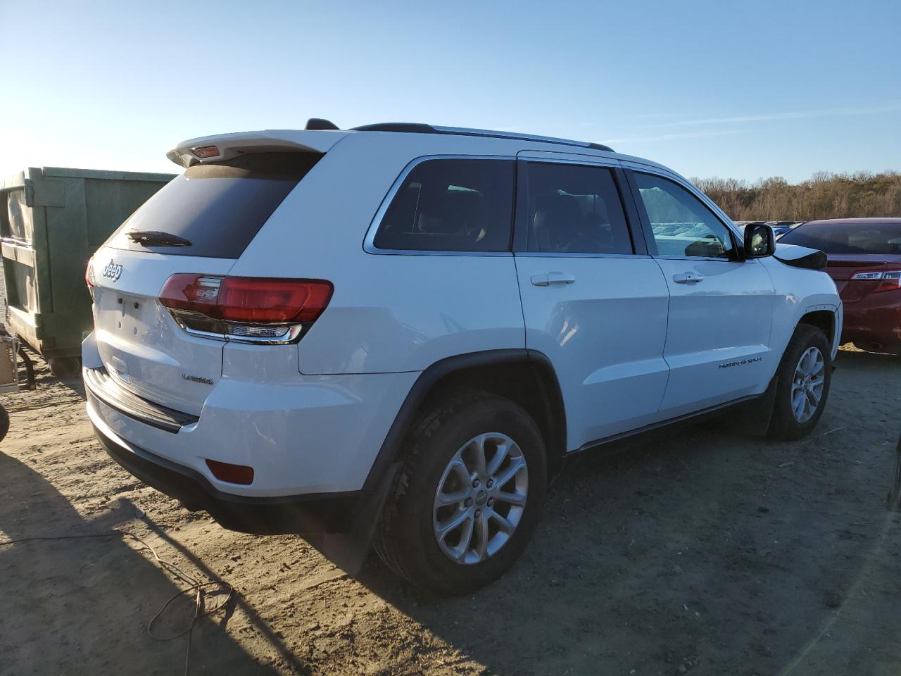 2014 Jeep Grand Cherokee VIN 1C4RJEAG9EC460633 Copart auction photo, front end damage thumbnail 3