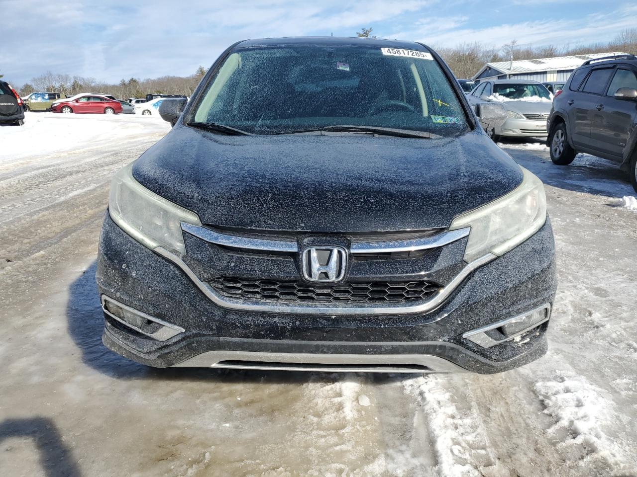 2015 Honda CR-V VIN 2HKRM4H51FH624758 Copart auction photo, side / front end damage thumbnail 5