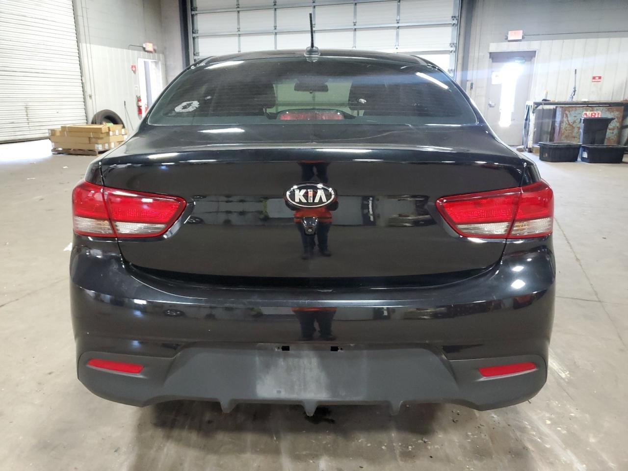2019 KIA Rio VIN 3KPA24AB3KE220944 Copart auction photo, vandalism damage thumbnail 6