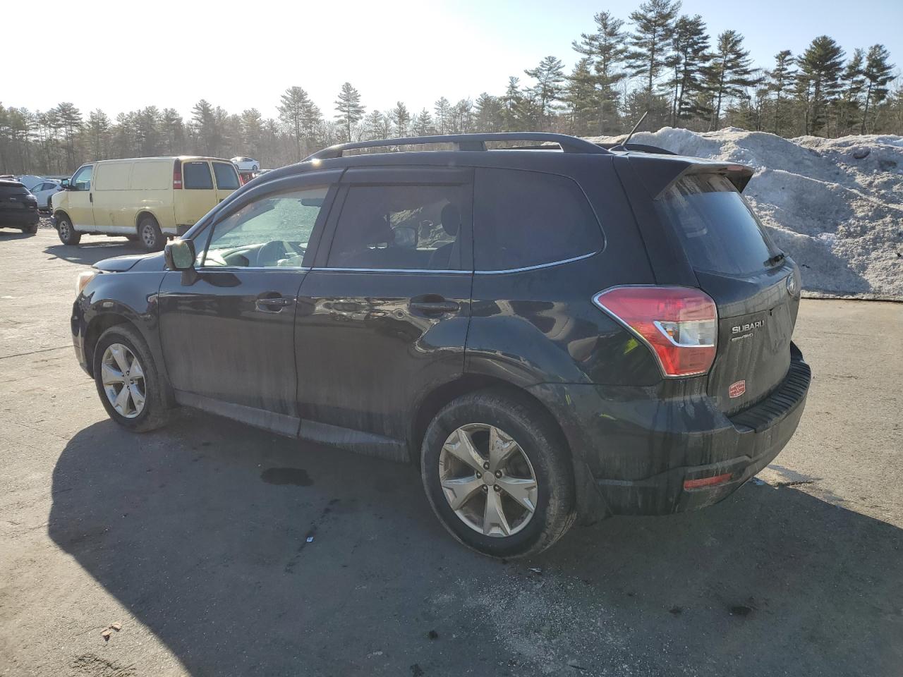 2014 Subaru Forester VIN JF2SJAHC5EH428845 Copart auction photo, front end damage thumbnail 2
