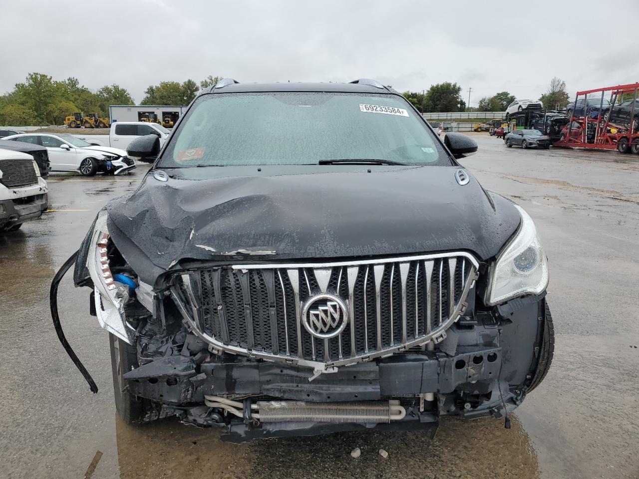 2017 Buick Enclave VIN 5GAKRBKD5HJ256118 Copart auction photo, front end damage thumbnail 2