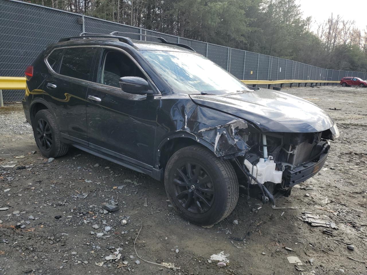 2017 Nissan Rogue VIN 5N1AT2MV1HC803502 Copart auction photo, front end damage thumbnail 4