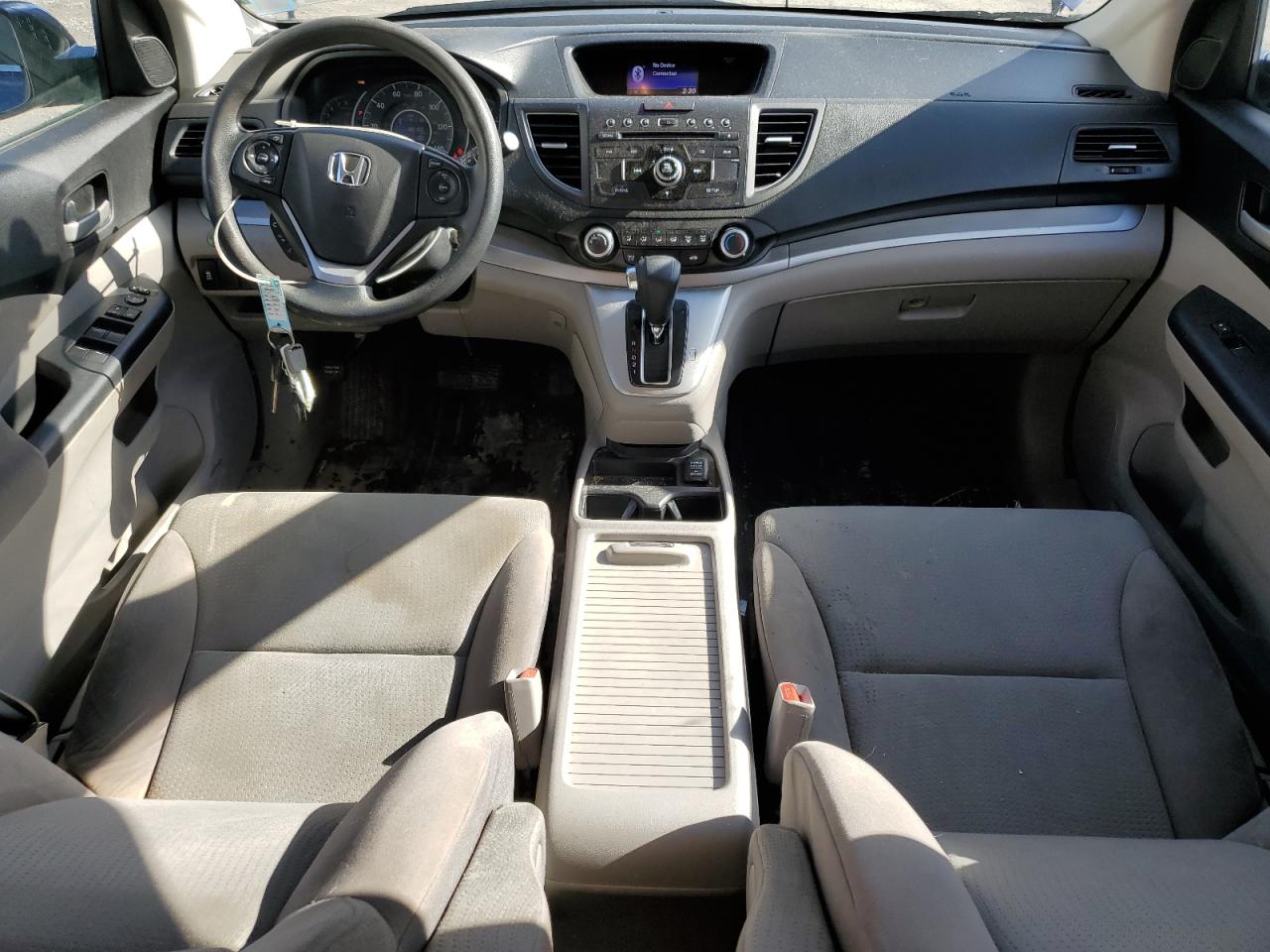 2013 Honda CR-V VIN 2HKRM4H59DH661084 Copart auction photo, front end / side damage thumbnail 8