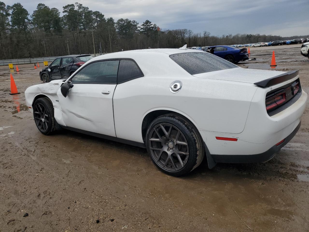 2016 Dodge Challenger VIN 2C3CDZBT0GH120176 Copart auction photo, side / front end damage thumbnail 2